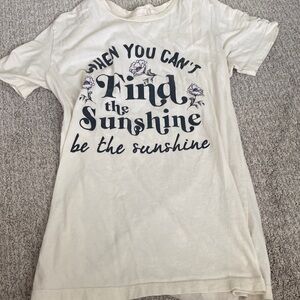 Size Small Altard Altar’D State T-shirt Cotton Sunshine Yellow, Lilac and Black